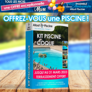 Terrassement offert pour l'achat d'un kit piscine