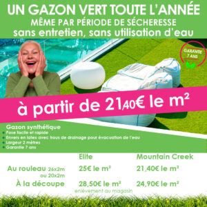 Gazon synthétique en vente à Narbonne