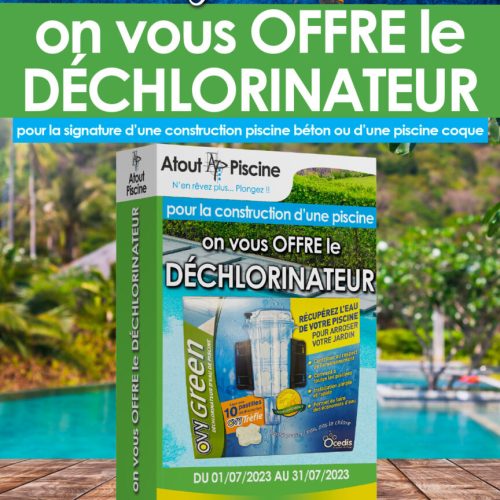 Déchlorinateur offert