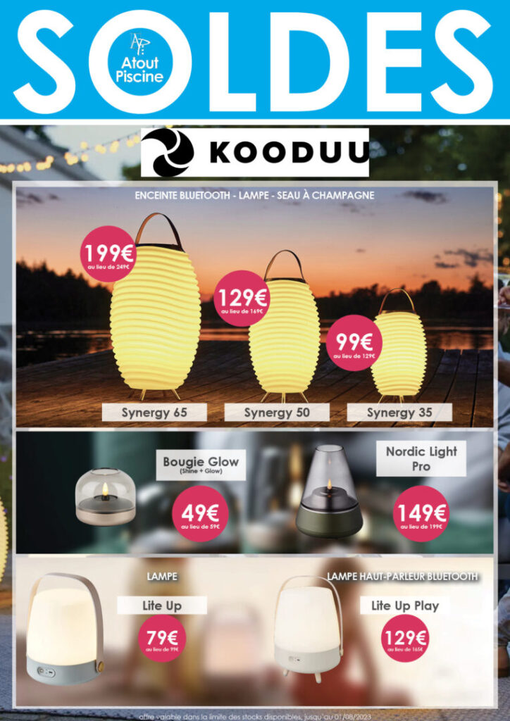 Soldes lampes Kooduu Narbonne