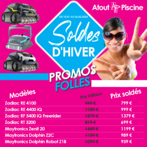 Soldes robots piscine 2024