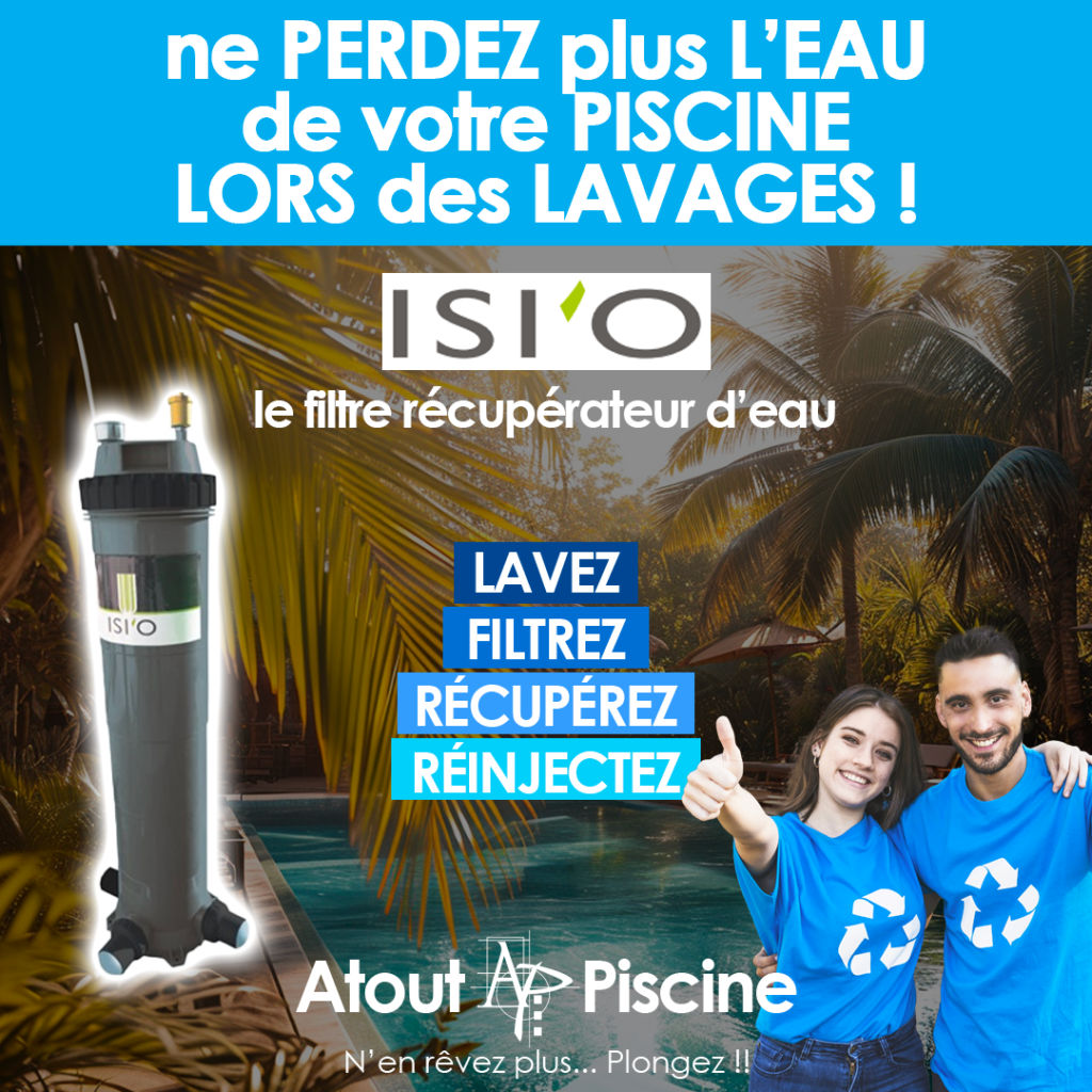 Isi'O le filtre récupérateur d'eau