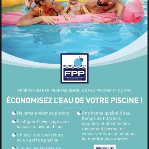 Economisez l'eau de votre piscine