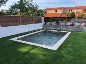 Piscine béton 5x3m PVC armé 3D Touch Authentic à Narbonne