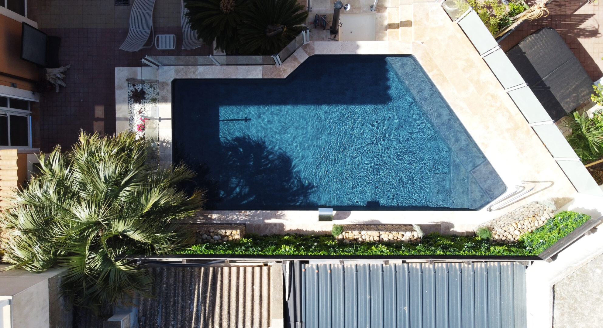 Rénovation de la piscine de l'Hôtel de la Clape à Narbonne-Plage