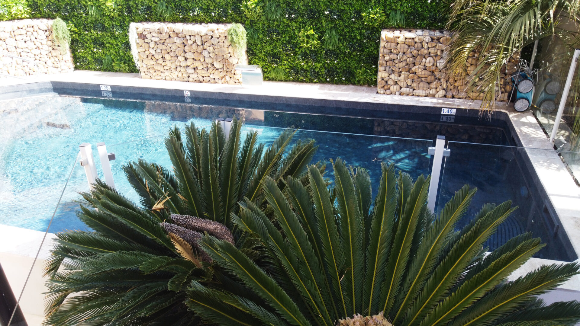 Rénovation de la piscine de l'Hôtel de la Clape à Narbonne-Plage