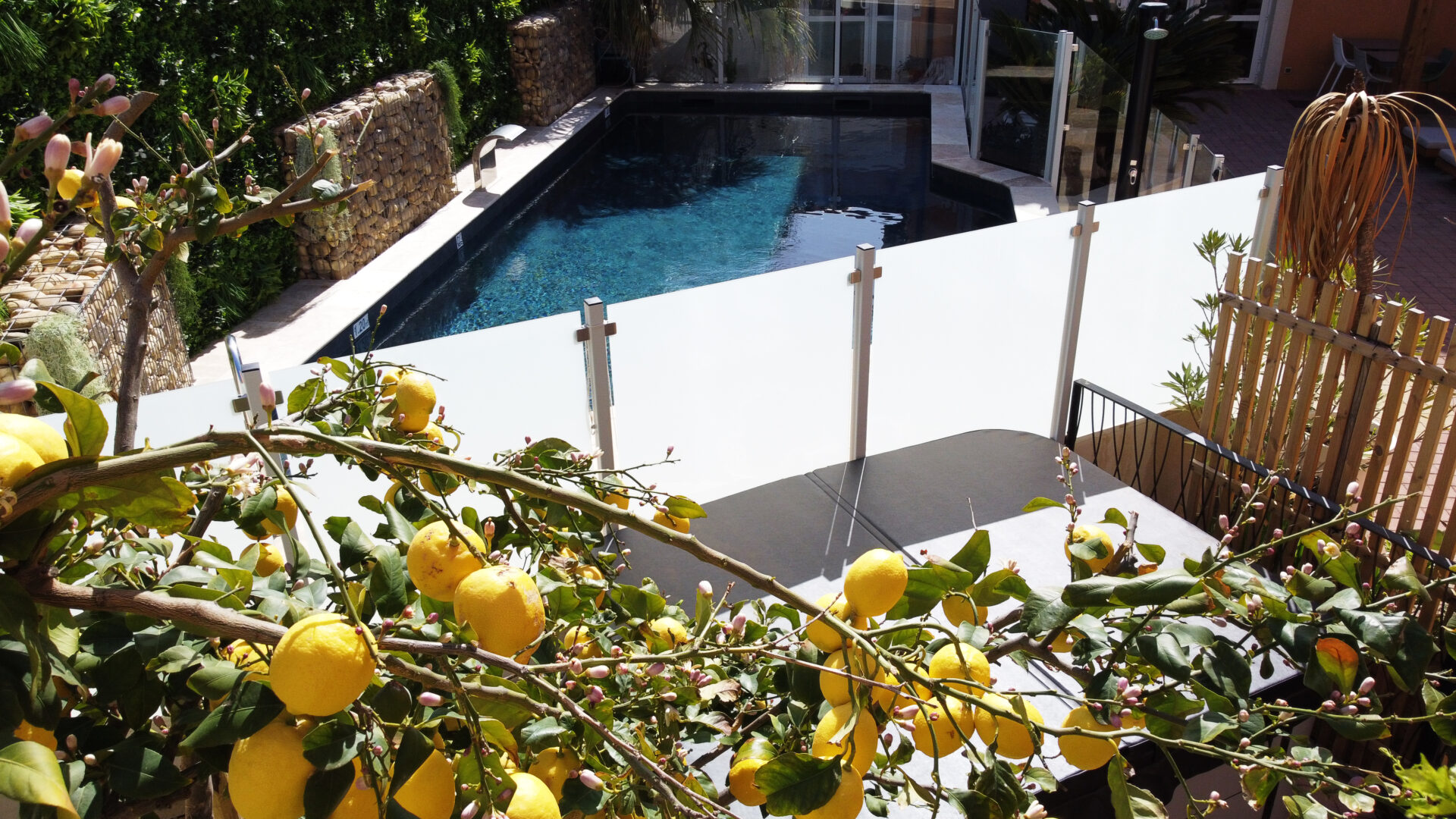 Rénovation de la piscine de l'Hôtel de la Clape à Narbonne-Plage