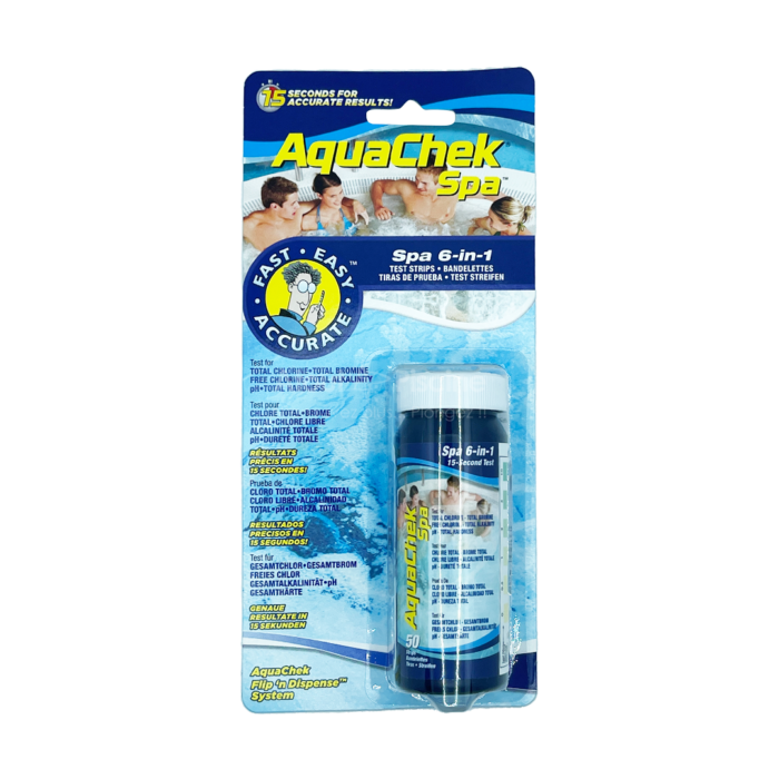 Bandelettes d’analyse AquaChek SPA 6 en 1