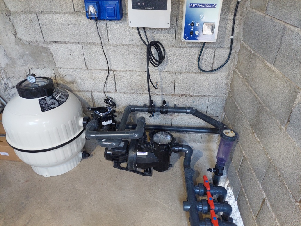 Changement du système de filtration piscine à Narbonne