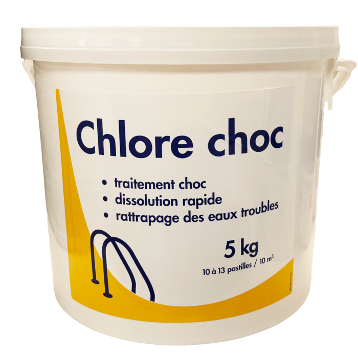 Chlore choc 45% 5kg OCEDIS