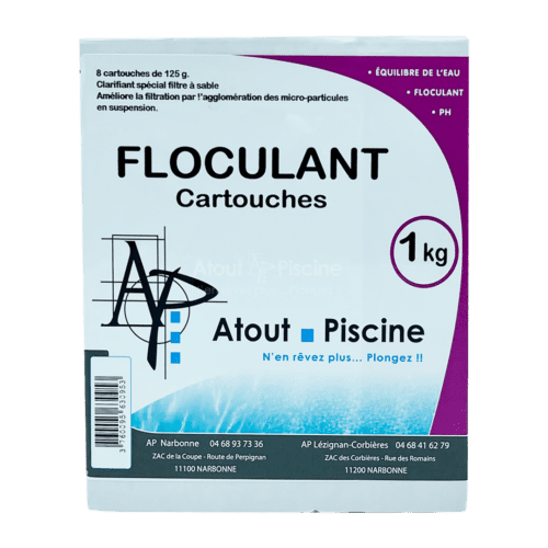 Floculant cartouche - 1kg