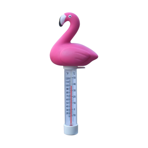 Thermomètre piscine Flamand rose