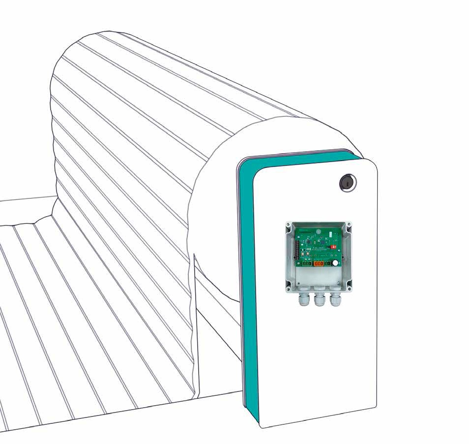 Volet hors-sol récepteur bluetooth